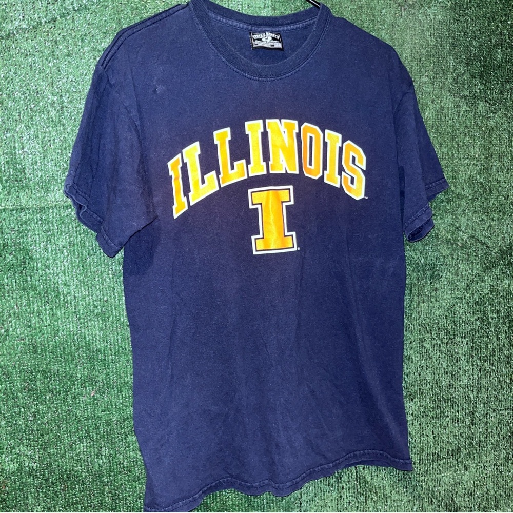 University Of Illinois Fighting Illini Shirt M Steve & Barrys tag College